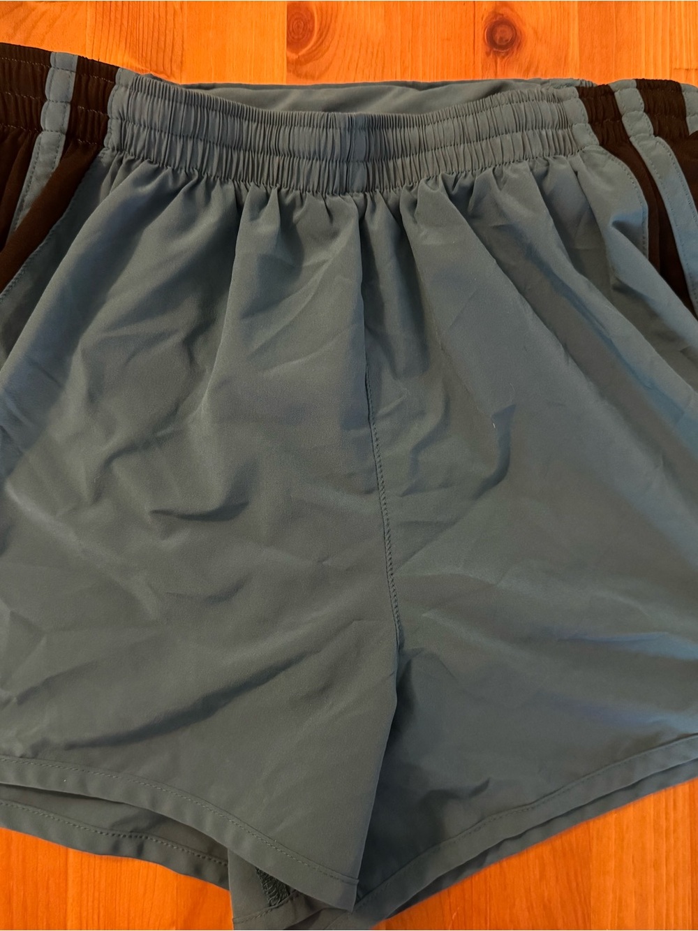 Rabbit Running Men’s 5" Performance Shorts - Steel Blue/Black - Size Medium
